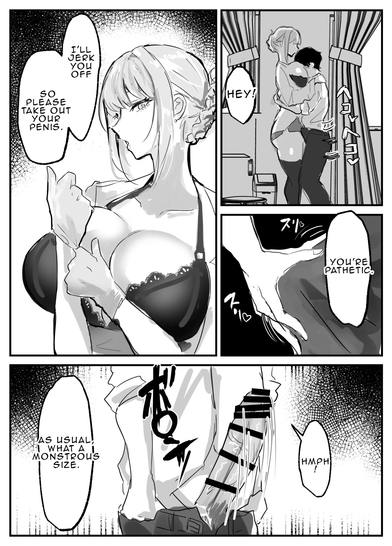 Hentai Manga Comic-The school nurse who gives me a handjob-Read-5